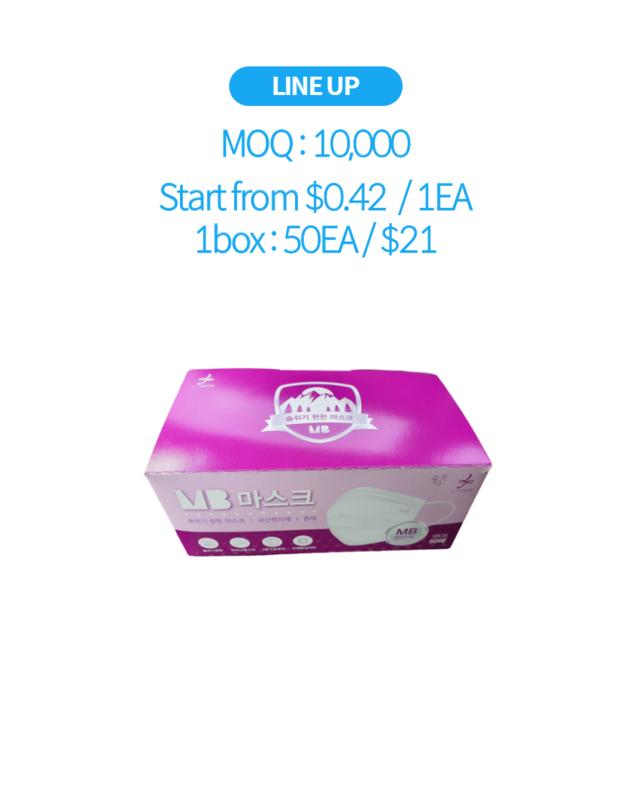 K Quarantine Dental Disposable Mask KFDA