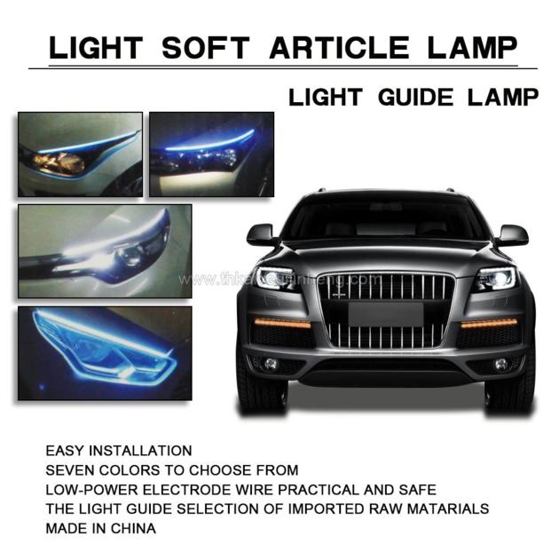 led turn water light bar  