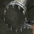 Installation Of Prefabricated Pipe-flange In Blind Flanges