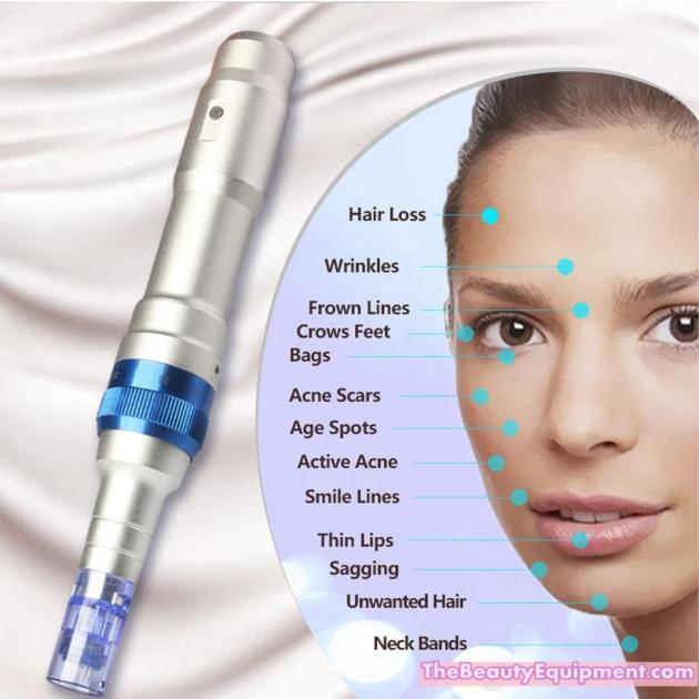 DermaRollingSystem Dermapen Microneedling Pen Face Microneedle