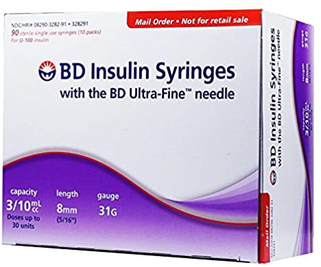 BD Ultra Fine Insulin Syringes