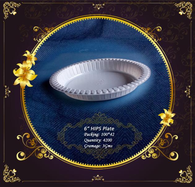 6″ ROUND PLATE