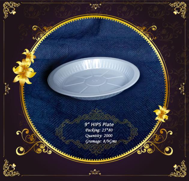 9″ ROUND PLATE
