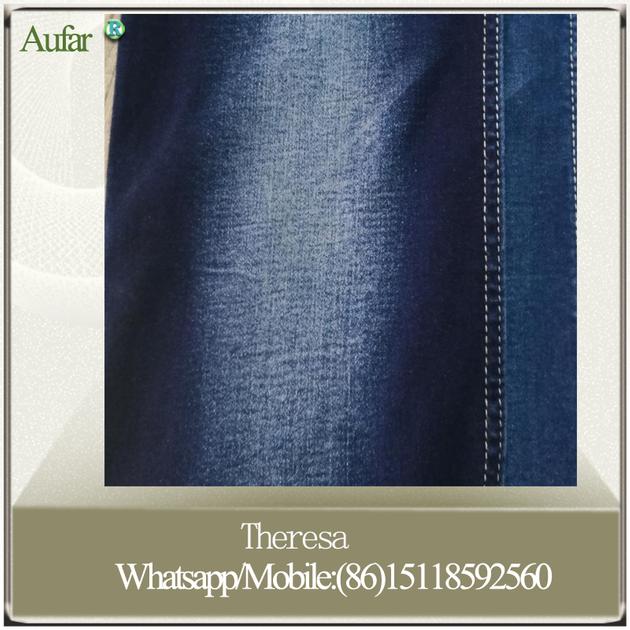 A759-4 Wholesale satin cotton spandex denim fabric