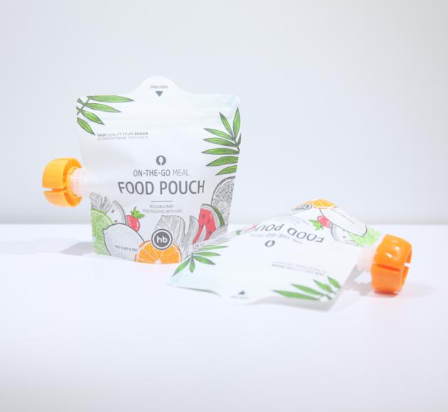 BPA Free Reusable Baby Food Pouches