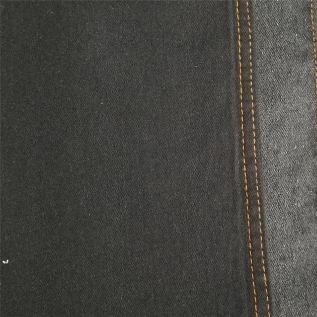 Black cheap price elastic denim jeans fabric