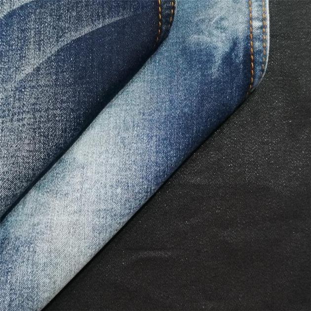 Stone Wash Heavy Cotton Stretch Denim