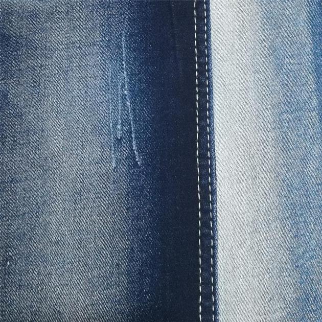 B282 Acid wash selvedge tr denim fabric