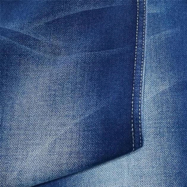 Colored Bangdash stretch fake knitted denim fabric