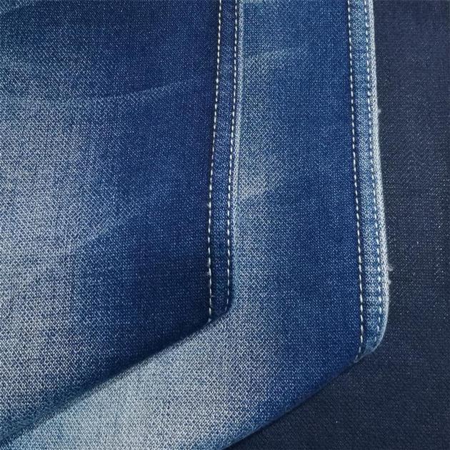 Colored Bangdash Stretch Fake Knitted Denim
