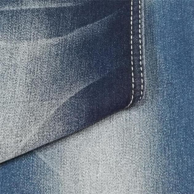 Lady Satin Lycra Denim Fabric For