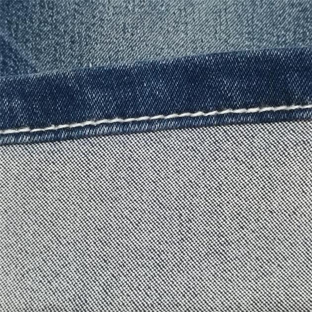 Lady Satin Lycra Denim Fabric For