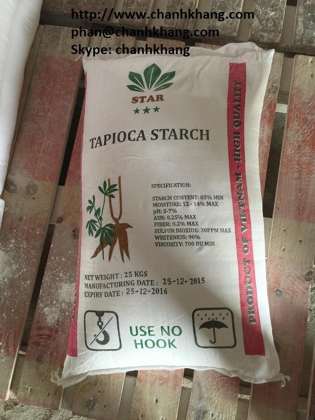 Tapioca starch foodgrade