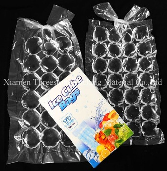 Disposable Ice Cube Bags
