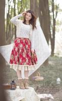 Mori Girl Style Flower Short Dresses