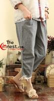 Mori Girls Pretty Solid Color Lace Bowknot Edging Casual Pants for Ladies - See more at: http://www.