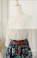 Forest retro floral cotton jacket