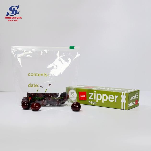 Ziplock slider bag