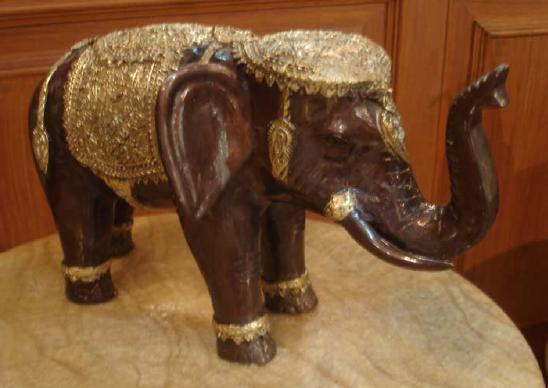 Elephant Bronze Decoration