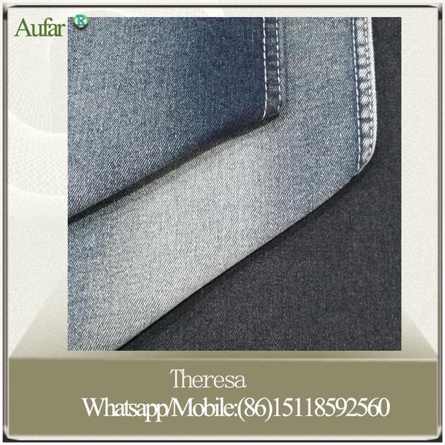 8.7oz lightweight wholesale tr stretch denim fabric