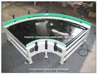 Curve belt conveyor