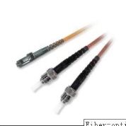 Fiber-optic Patch Cord Cables with Jumper, MTRJ-ST/UPC, MM, Duplex and MTRJ/ST Optical Connector 