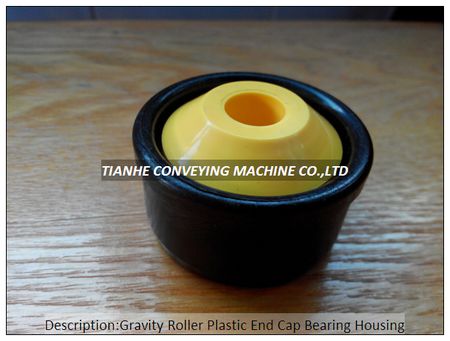 Gravity Roller Plastic End Cap Bearing Housing, Gravity Roller Plastic End Cover