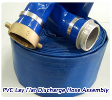 pvc layflat discharge hose