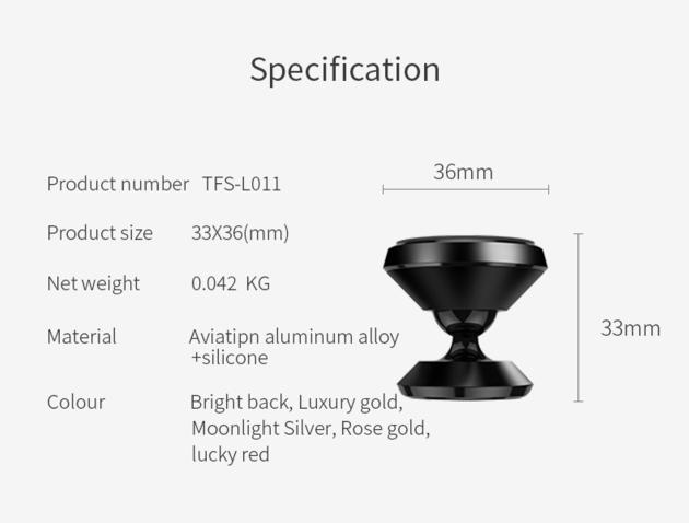 360 Reg Rotation Magnetic Air Vent