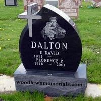 euro style gravestones