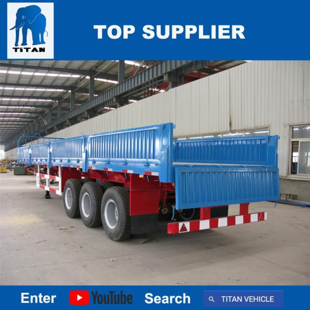 TITAN VEHICLTITAN 4 Axles Flatbed Trailer