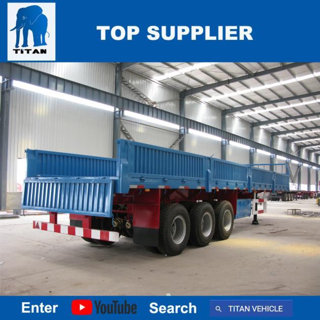 TITAN VEHICLTITAN 4 Axles Flatbed Trailer