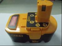 NI-CD 18V  SC1500mAh battery pack for power tool