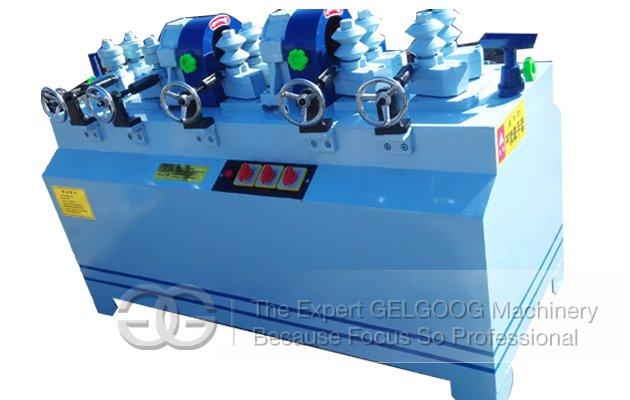 Double Cutter Round Wood Rod Cutting Machine