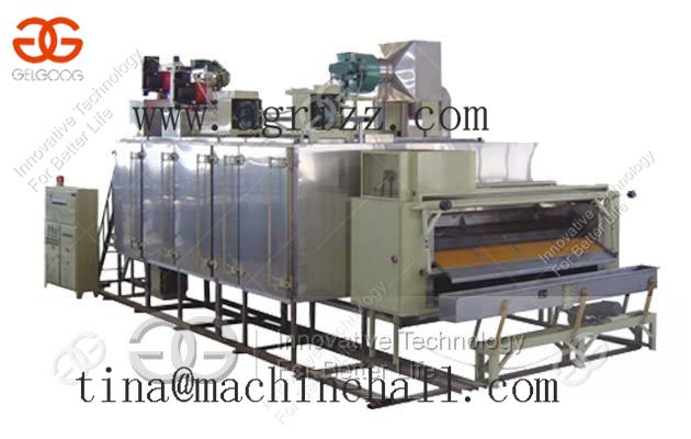 Continuous Soybean Roaster Machine