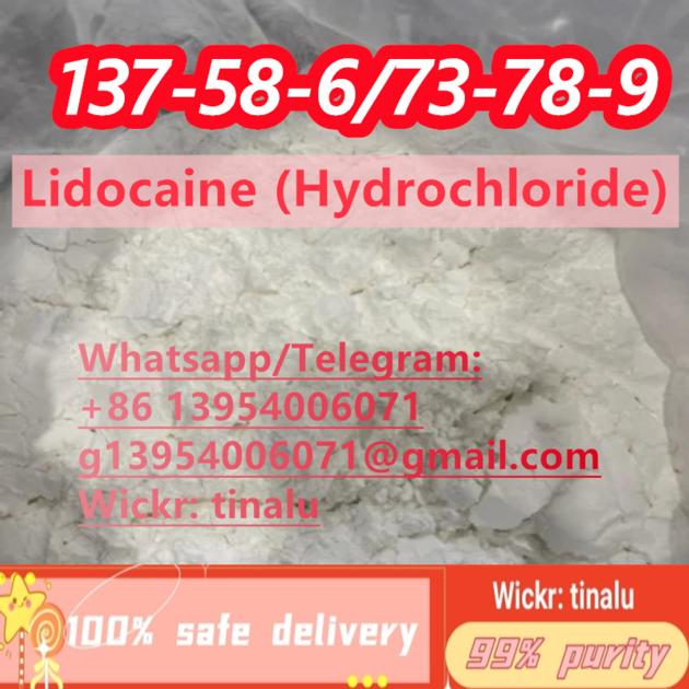 Lidocaine HCL Cas 73 78 9