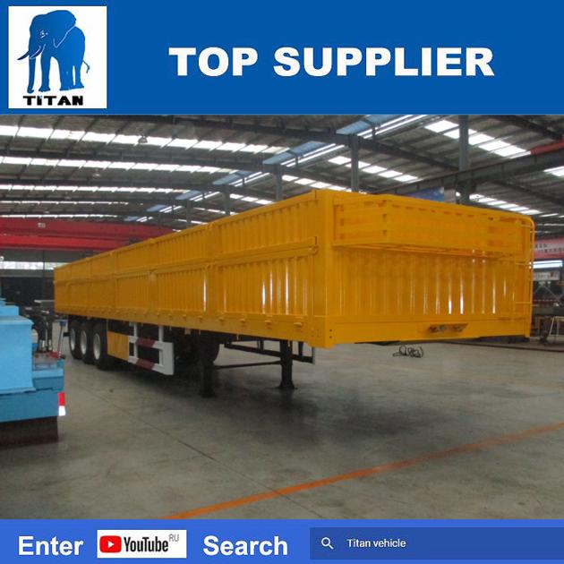 TITAN 4 Axles Flatbed Trailer With