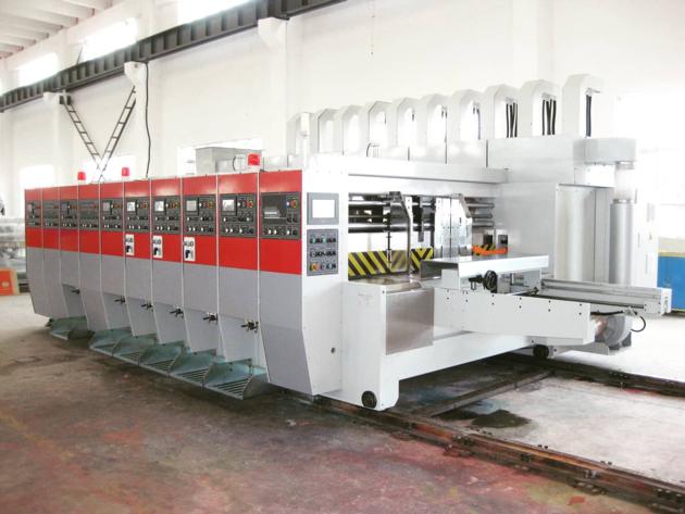Flexo printer slotter die cutter beater stacker
