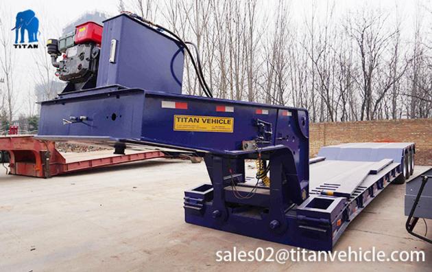 TITAN VEHICLE 80 Ton Gooseneck Lowbed