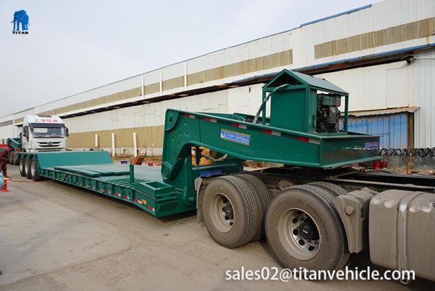 TITAN VEHICLE 80 Ton Gooseneck Lowbed