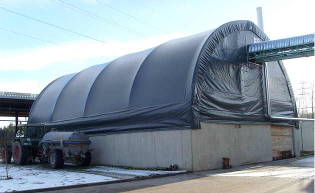 Digested Slurry Commercial Fertilizer Production System 