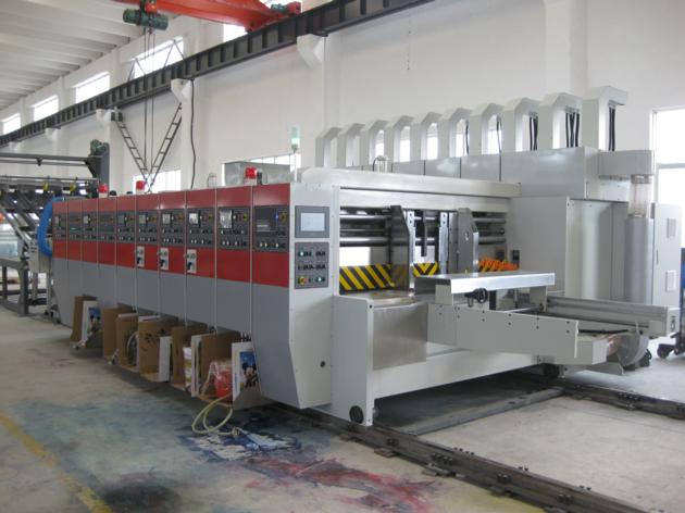 Flexo printer slotter die cutter beater stacker