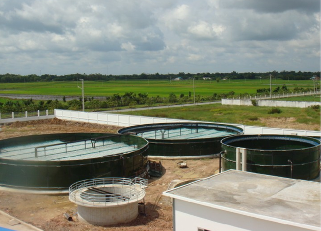 Integrated Tank for Sewage Treatment