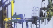 Particleboard production line
