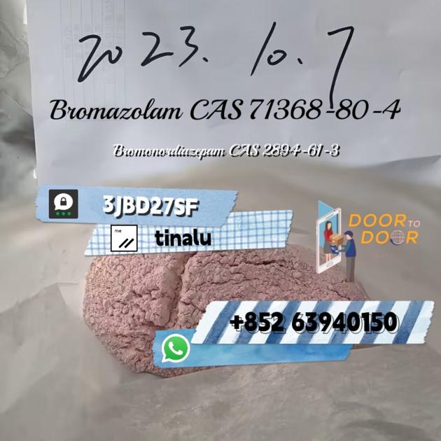 Bromazolam cas 71368-80-4 71368-80-4 Purity 99%