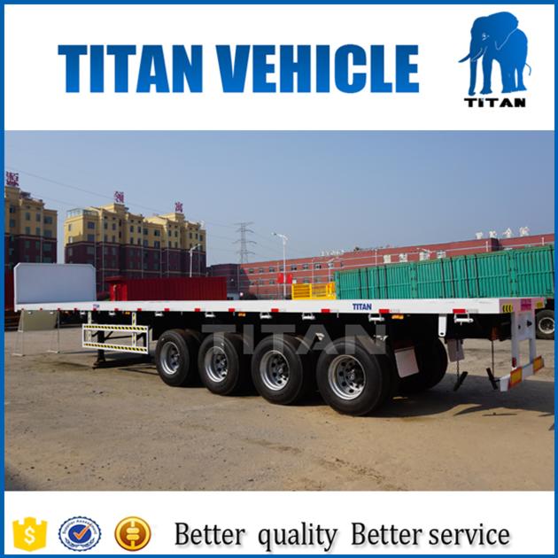 TITAN flatbed container semi trailer