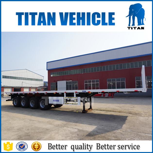 TITAN Flatbed Container Semi Trailer