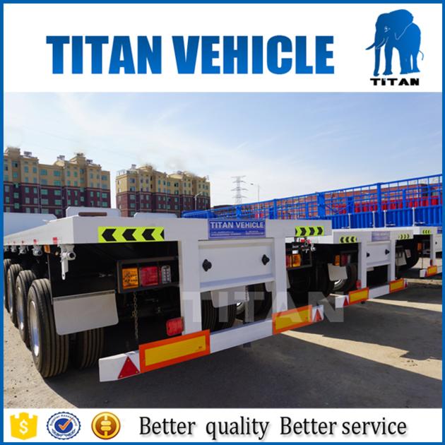 TITAN Flatbed Container Semi Trailer
