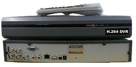 H.264 4ch economical NETWORK DVR