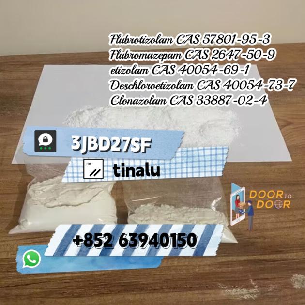 Flubrotizolam CAS 57801 95 3 Flubromazepam